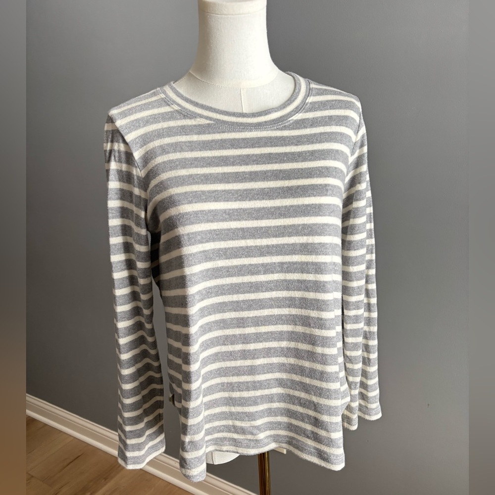 The Lady & The Sailor 100% Cotton Striped Long Sleeve Sweater
